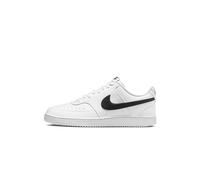 Nike Homme Court Vision Low Next Nature Chaussure de Course sur Route, White/Black/White, 41 EU