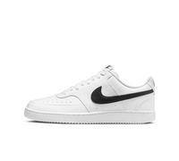 Chaussures Nike Court Vision Low Next Nature pour Homme Couleur : Blanc & Noir Taille : 12.5 US | 47 EU | 11.5 UK | 30.5 CM
