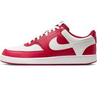 NIKE Homme Court Vision Low Sneaker, Gym Red Summit White, 40 EU