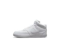 Nike Homme Court Vision Mid Sneaker Basse, Blanc/Blanc, 43 EU