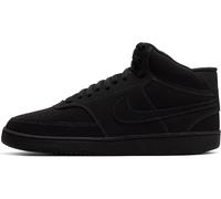 NIKE Homme Court Vision Mid Sneaker, Noir, 45 EU