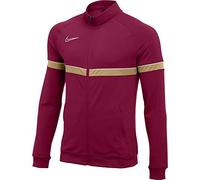 Nike Homme Dri-fit Academy 21 Veste, Équipe Rouge/Blanc/Jersey Or/Blanc, L EU