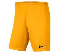 Nike Homme Dri-fit Park 3 Short De Football, Jaune, M EU