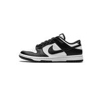 Nike Homme Dunk Low Retro Sneaker, Blanc, Noir, Blanc, 44.5 EU