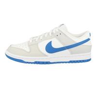 Nike Homme Dunk Low Retro Sneaker, Summit White Photo Blue Platinum Tint, 44 EU