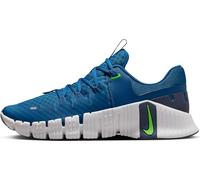 Nike Homme Free Metcon 5 Mens Training Shoe, Court Blue/Green Strike-Thunder Blue, 42 EU