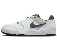 Nike Homme Full Force Lo COB Sneaker, White/Vintage Green-Sea Glass, 42.5 EU