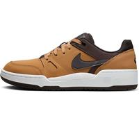 NIKE Homme Full Force LO PRM Sneaker, Flax Velvet Brown Baroque Brown White, 42.5 EU