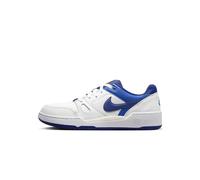 Nike Homme Full Force LO Sneaker, Summit White Deep Royal Blue Racer Blue, 45 EU