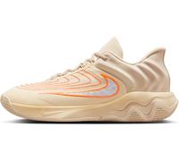 Nike Homme Giannis Immortality 4 Chaussures, Kaki LT, Blanc, albâtre, Orange Total, 45 EU