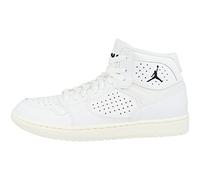 Nike Homme Jordan Access Baskets Hautes, Multicolore (White/White-Pale Ivory-Metallic Gold 100), 45 EU