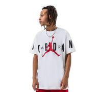 Nike Homme Jordan Air Stretch T-Shirt, White/Black/Gym Red, XXL EU