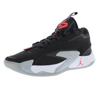 Nike Homme Jordan Luka 2 Sneaker, Black Bright Crimson, 40.5 EU