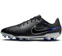 Nike Homme Legend 10 Academy FG/MG Chaussure de Football, Noir chromé Hyper Royal, 42 EU