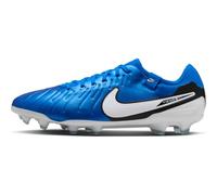 Chaussure de foot basse à crampons pour terrain sec Nike Tiempo Legend 10 Pro Soar/Blanc 44