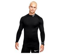 Nike Homme M Np Df Tight Ls Mock Veste, Black/White, L EU