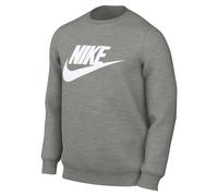 Nike Homme M NSW Club BB Crew Gx Long Sleeve Top, DK Grey Heather, XL EU