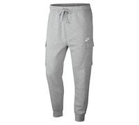 Nike Homme M NSW Club Cargo BB Full Length Pant, DK Grey Heather/Matte Silver/White, M EU