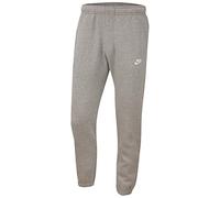 Nike Homme M NSW Club CF BB Full Length Pant, DK Grey Heather/Matte Silver/White, XXL EU