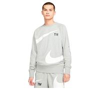 Nike Homme M Nsw Swoosh Sbb Crew Sweatshirt, Dk Grey Heather/White, M EU