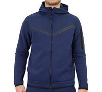 Nike Homme M Nsw Tch Flc Hoodie Fz Wr Sweatshirt, Midnight Navy/Black, XS EU
