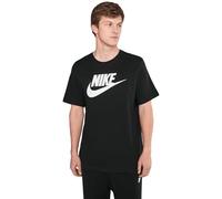 Nike T-shirt Homme NSW Tee Icon Futura Noir/Blanc (010) Taille S EU