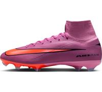 Nike Homme Mercurial Superfly 10 Club High-Top-fußballschuh für Normalen Rasen Chaussure de Football, Magic Flamingo Black Total Crimson, 44 EU