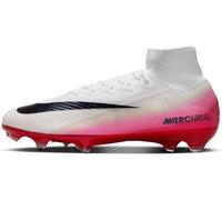 Nike Homme Mercurial Superfly 10 Elite FG High-Top-fußballschuh für Normalen Rasen Chaussure de Football, University Red Dark Obsidian, 41 EU