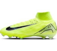 Nike Homme Mercurial Superfly 10 Elite High-Top-fußballschuh für Normalen Rasen Chaussure de Football, Volt Black, 42.5 EU