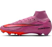 Nike Homme Mercurial Superfly 10 Elite High-Top-fußballschuh für Normalen Rasen Chaussure de Football, Magic Flamingo Black Total Crimson, 45 EU