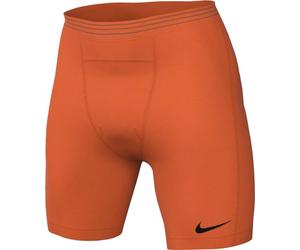 Nike Homme Mid Thigh Length Collant Pro Dri-Fit Strike, Safety Orange/Black, DH8128-819, XS