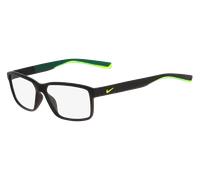 Nike Homme NIKE 7092 001 Montures optiques Injecté Noir Carré Normale Photochromatique