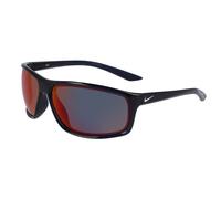 Nike Homme NIKE ADRENALINE E CW4680 451 Lunettes de soleil Plastique Bleu Gris Carré Miroir