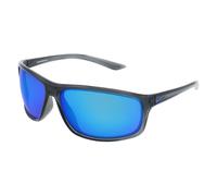 Nike Homme NIKE ADRENALINE M EV1113 012 Lunettes de soleil Plastique Gris Bleu Carré Miroir