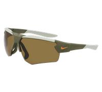 Nike Homme NIKE CLOAK DUO E EV24037 223 Lunettes de soleil Bio-inject Vert Marron Carré Normale
