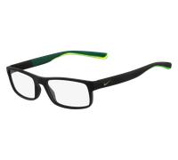 Nike Homme Nike NIKE 7090 010 Montures optiques Injecté Noir Carré Normale Photochromatique