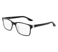 Nike Homme Nike NIKE 7160 010 Montures optiques Animal de compagnie recyclé Noir Carré Normale Photochromatique