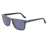 Nike Homme Nike NIKE ECLIPSE RISE EV24045 318 Lunettes de soleil Acétate Vert Bleu Carré Normale