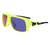 Nike Homme Nike NIKE FLYFREE SOAR EV24001 702 Lunettes de soleil Bio-inject Jaune Violet Masque Normale Miroir