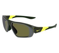 Nike Homme Nike NIKE SHOW X3 FF IM9736X 355 Lunettes de soleil Bio-injecté Vert Carré Normale