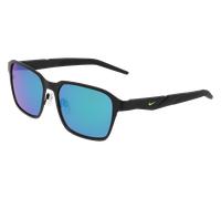 Nike Homme NIKE RADEON VALOR IM9734X 010 Lunettes de soleil Métal Noir Gris Carré Normale