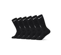 Nike Chaussettes NK Everyday Cush Crew 6pr-BD Noir/Blanc Taille L (EU)