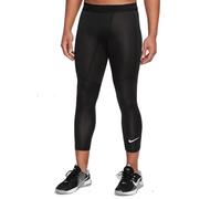 Nike Homme NP DF 3qt Mid Calf Length Tight, Black/White, L EU