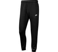 Nike Homme Pantalons, Slim, Coton, Noir (Noir/Blanc), XL