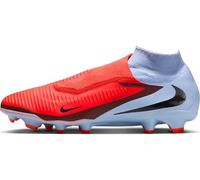 Nike Homme Phantom 6 High Pro Fußballschuh für Normalen Rasen Chaussure de Football, Royal Tint Bright Crimson, 44.5 EU