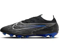 NIKE Homme Phantom GX Elite FG Sneaker, Black/Chrome-Hyper Royal, 38 EU