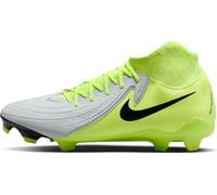Nike Chaussure de football Homme Phantom Luna II Academy FG/MG Metallic Silver/Black/Volt 43 EU