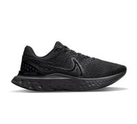 NIKE Homme React Infinity Run Flyknit 3 Sneaker, Noir/Noir Noir, 43 EU