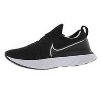 Nike Homme React Infinity Run Flyknit Chaussure de Course, Negro/Plata Metalizado/Gris Oscuro, 40 EU