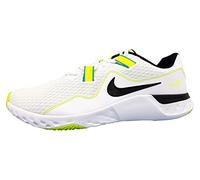 Nike Homme Renew Retaliation TR 2 Football Shoe, White/Black-Volt-Lt Blue Fury, 45 EU